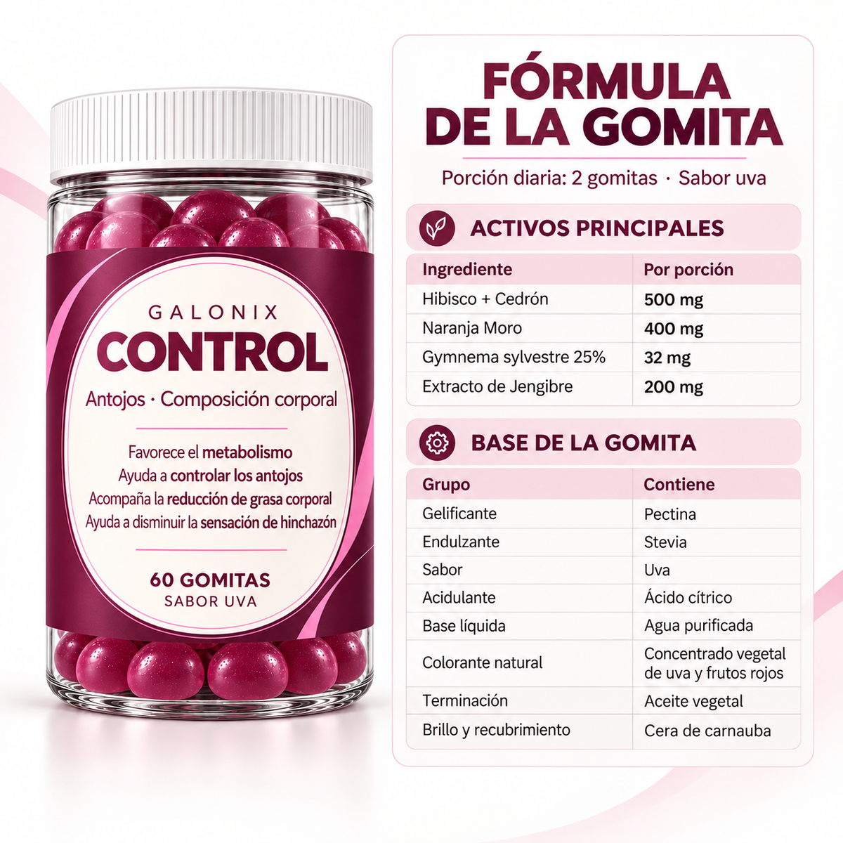 Controlá tus antojos y acercate a la figura que querés